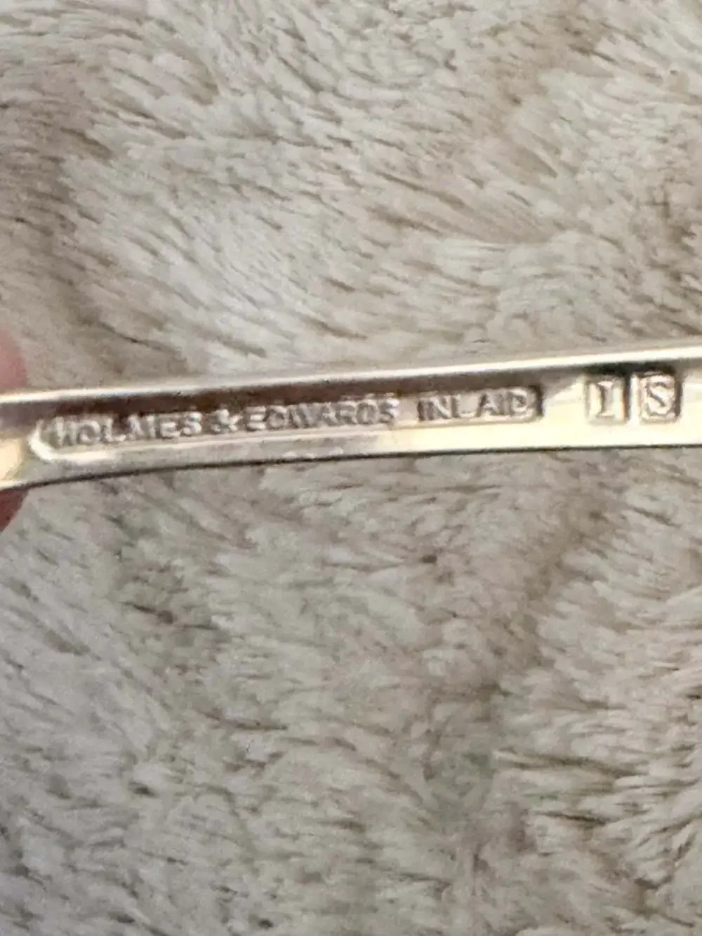 Vintage Holmes & Edwards Lovely Lady Pattern Silverplated Salad Fork